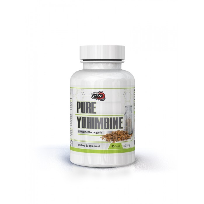 Pure Nutrition - 100% Pure Yohimbine / 50 caps.​